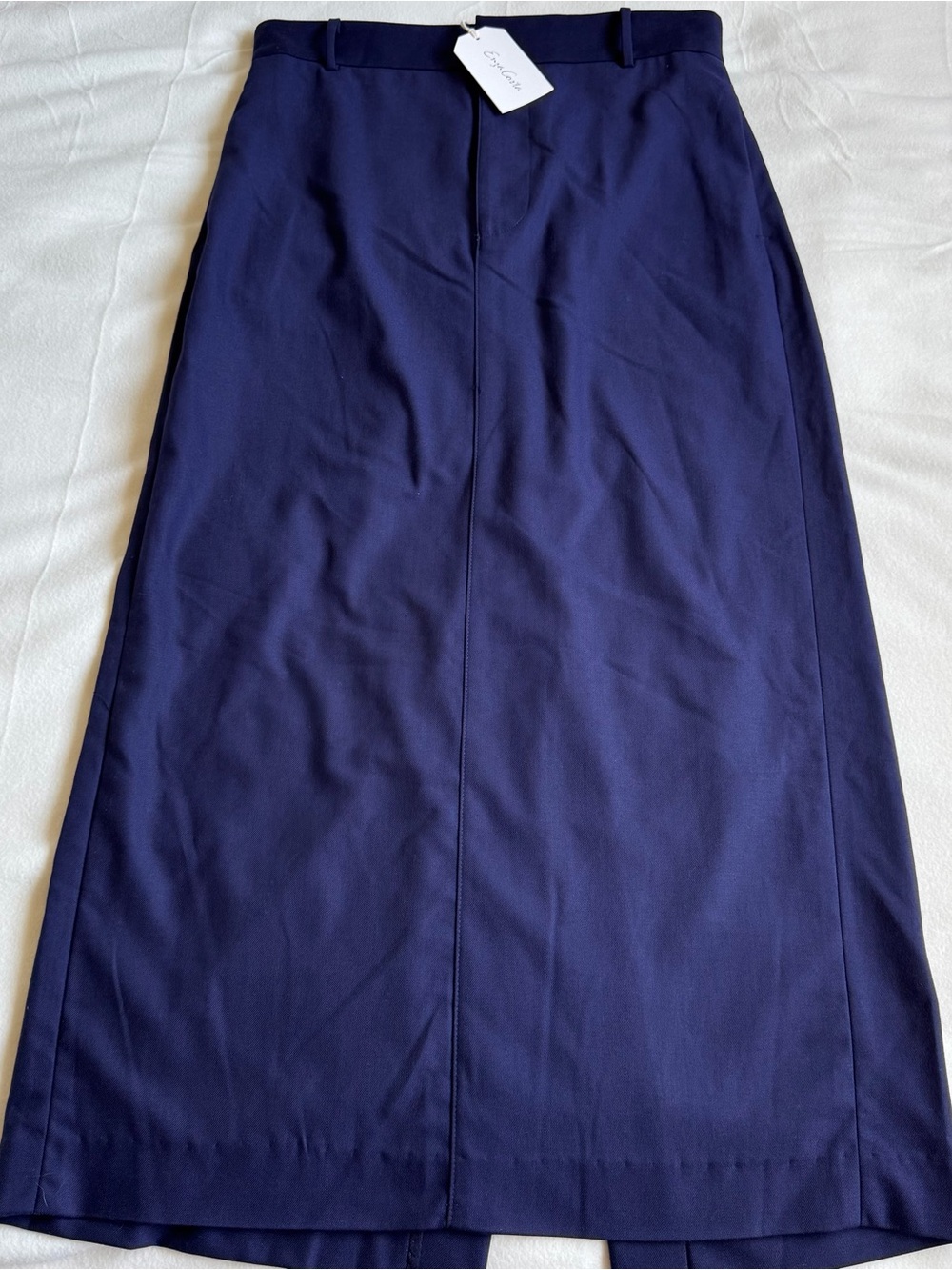 New Enza Costa Navy Maxi Skirt